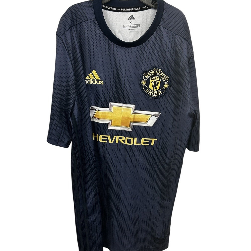 Manchester United Adidas Jersey Paul Pogba Youth XL / Men's S Champions League‎